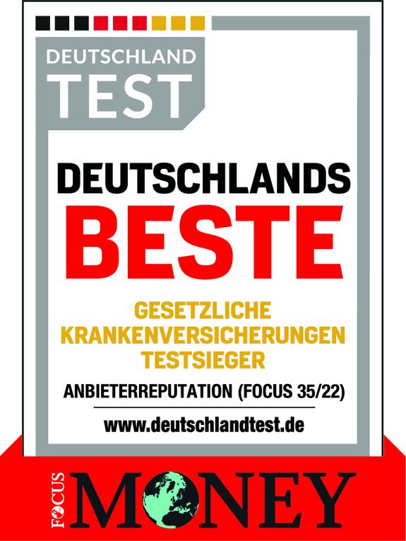 Auszeichnung Deutschlands beste Krankenversicherung