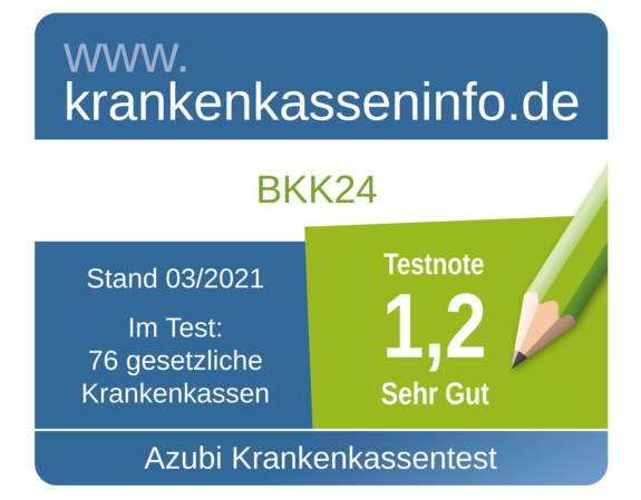 Auszeichnung mit 1,2 für sehr gute Azubi-Leistungen