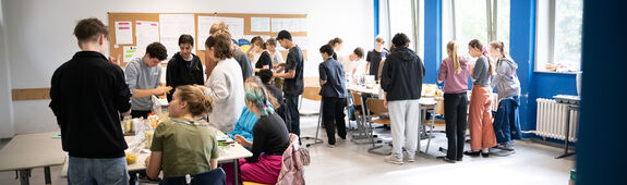 Klasse im Unterricht