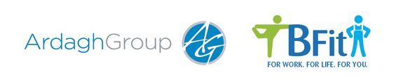 Logo der Ardagh Group und der BFit Aktion.