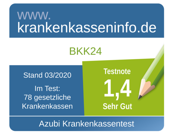 Auszeichnung beste Krankenkassen fuer Azubis