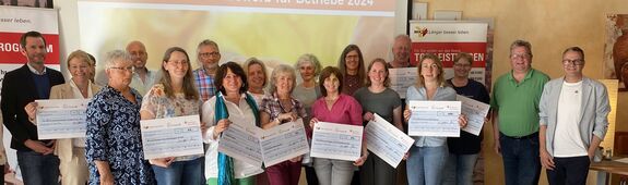 Menschen werden geehrt