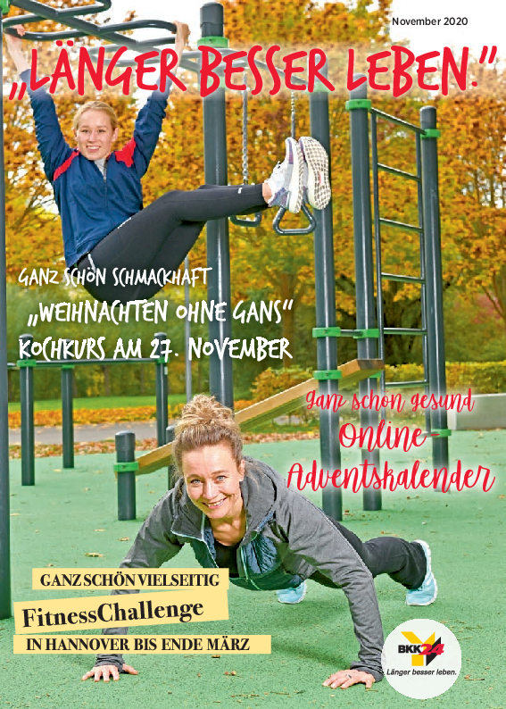 Titelbild "Länger besser leben."-Magazin Hannover