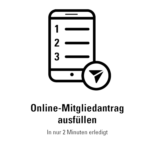 Online Mitgliedantrag ausfüllen